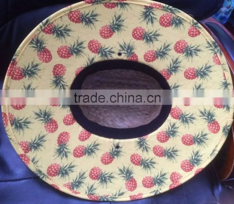 lifeguard straw hat