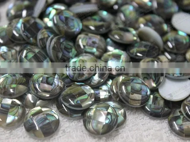 Hot sale!Checkerboard mosaics cabochons for cufflinks,buttons