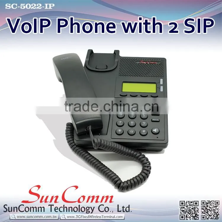 SC-5022 conference VoIP phone with 2 SIP account PoE optional