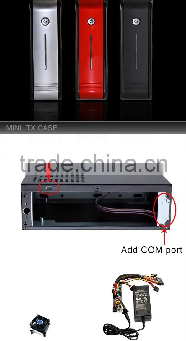 Mini PC Case for Mini ITX motherboard