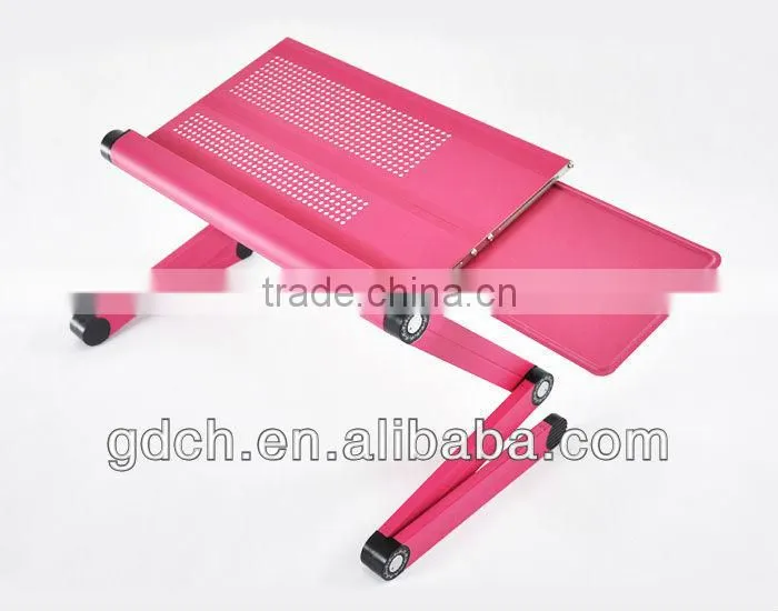 Excellent Gift Promotion Portable Adjustable laptop tray for sofa bed
