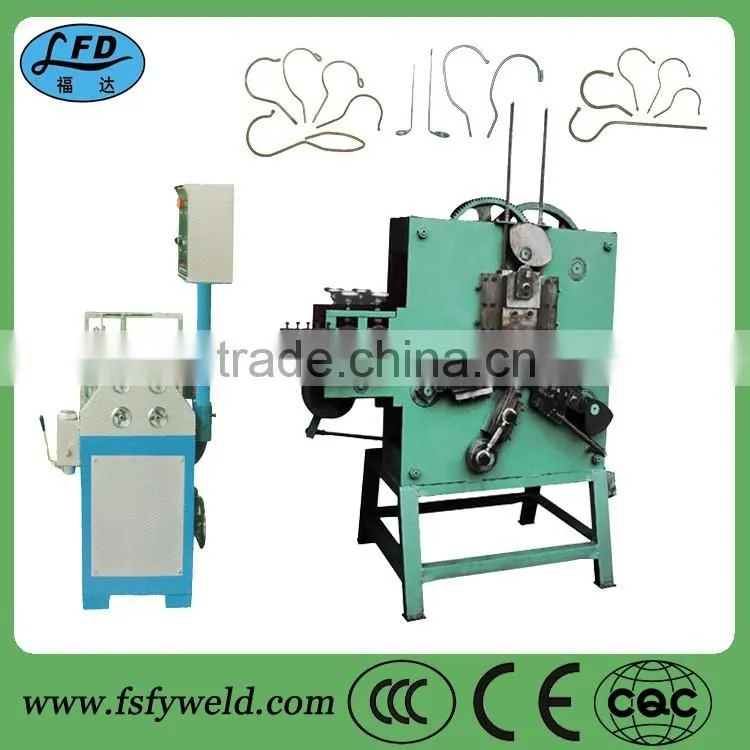 Hook making metal wire bending machine after sales service Provided more hanger hook making machine