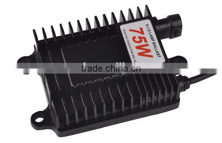 Wholesale best selling car accessories Xenon ignition units Xenon HID Ballast 75W for auto headlight, driving light
