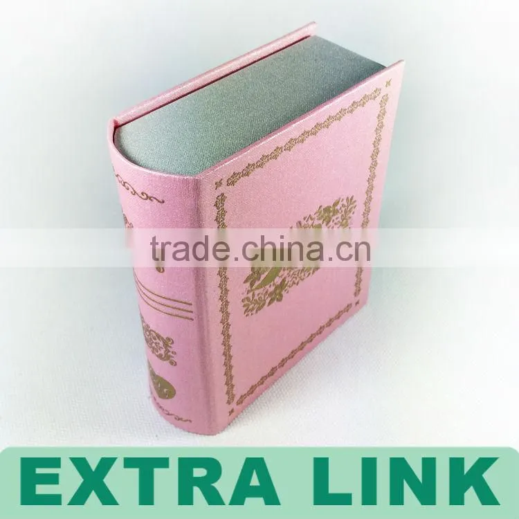 New Design Handmade Recycle Customized fake book box