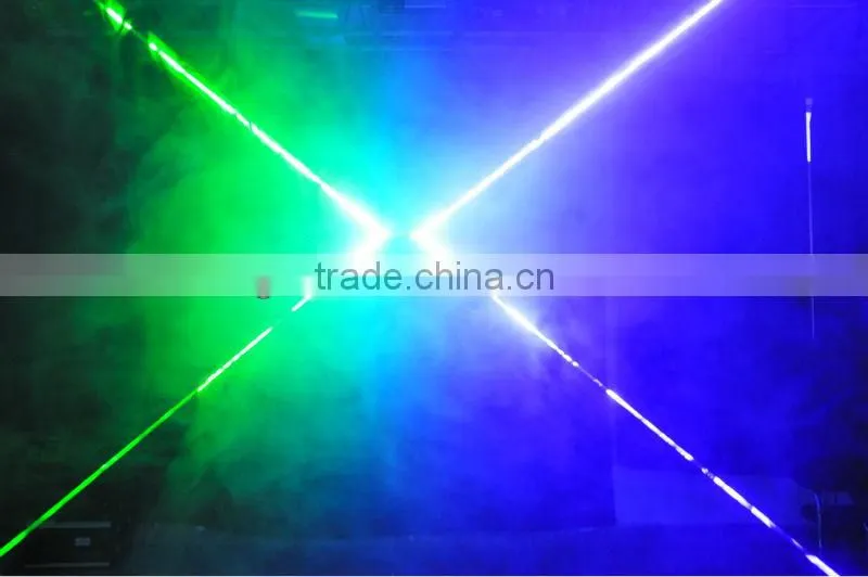 Professional double tunnel fat beam DJ laser lighting equipment show for sale