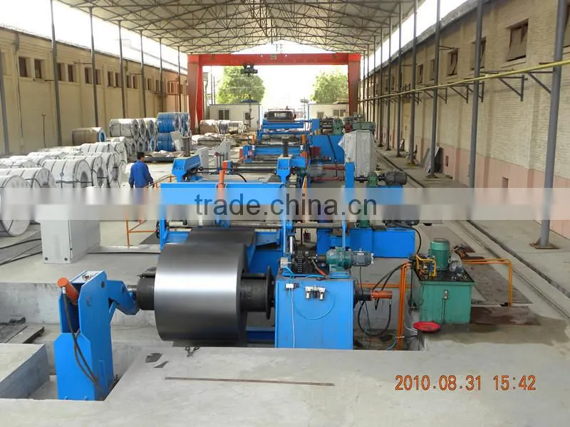 slitting and cut to length machine