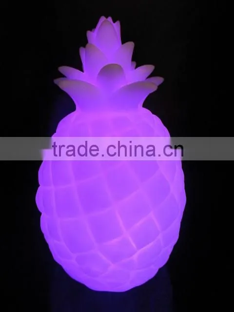 Home decor pineapple LED light