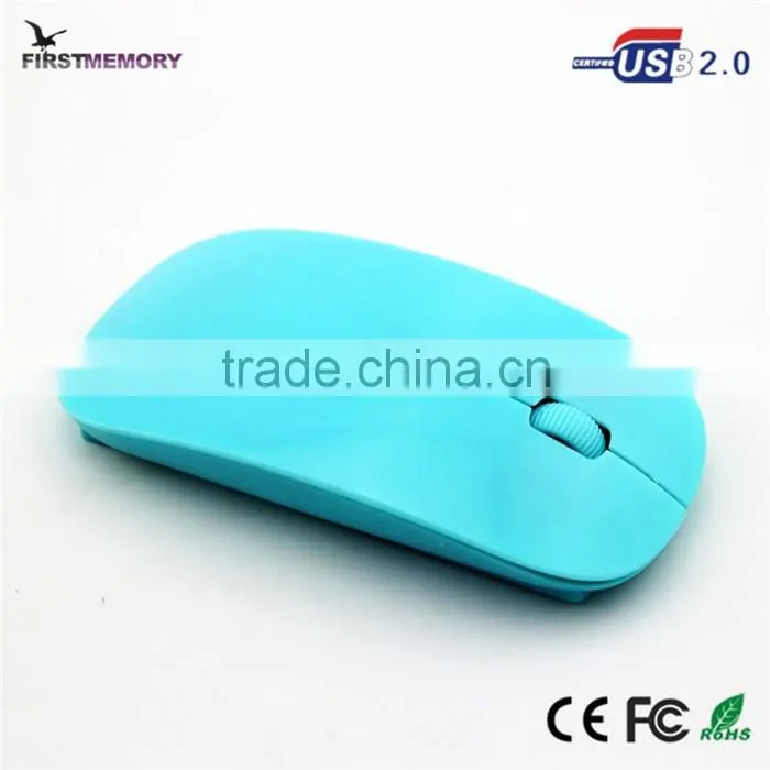 2017 Colorful 2.4 GHz Wireless Ultra Thin computer mouse 1600DPI