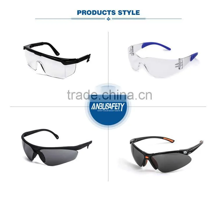 New product ce en166f safety glasses with cheap price