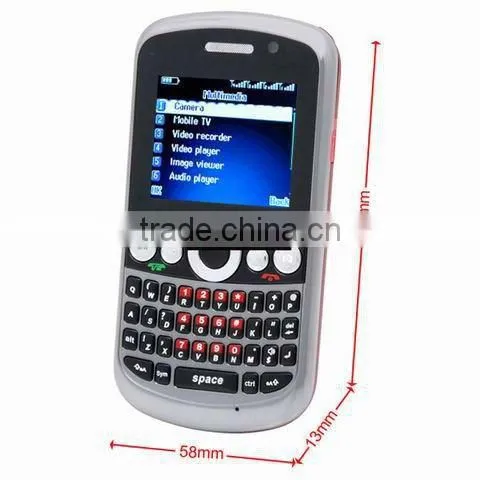 2.0 inch four sim phone Analog TV free phone +Dual cameras with flash lamp+Bluetooth 02