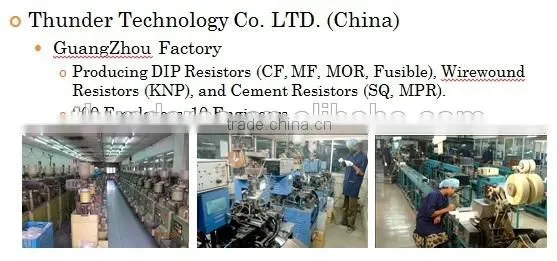 FRN Series - 3W Fixed Metal Glaze Film Flame Proof Resistors (High Voltage / High Resistance Value)