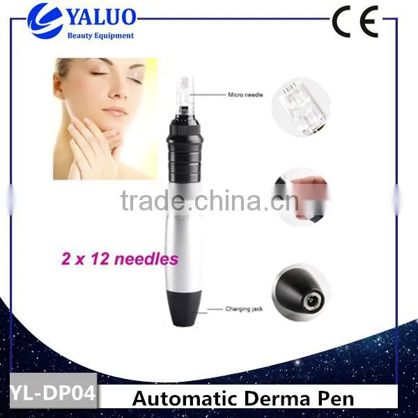 12 needles golden Micro needle derma pen