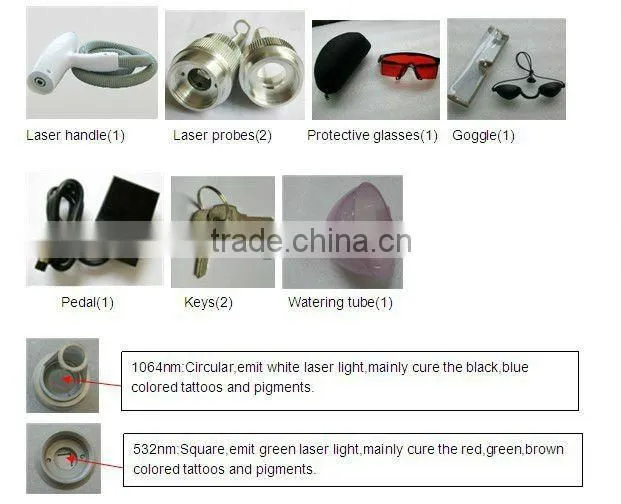 2012 Cheap portable laser machine for pigment blackhead removal