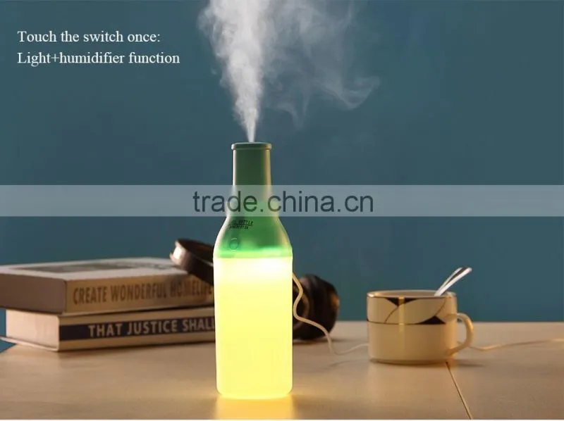 High quality mini humidifier with LED night light and USB humidifier
