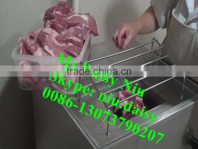 Commercial frozen meat slicer/meat slice cutter/meat slicing cutting machine