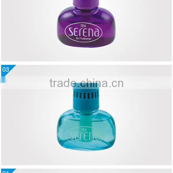 Beauty product custom car air freshener scent