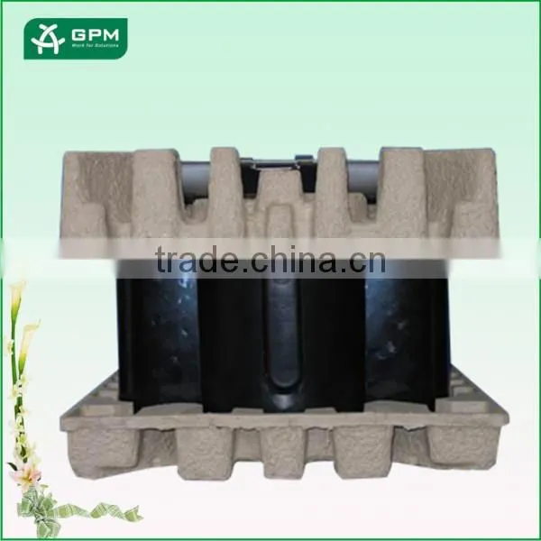 Eco friendly recycled molded fiber packaging wholesale