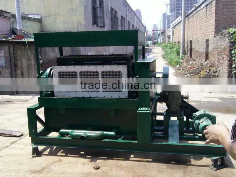 500-4000pieces/h Easy to operate egg tray pulp machine with dry systerm