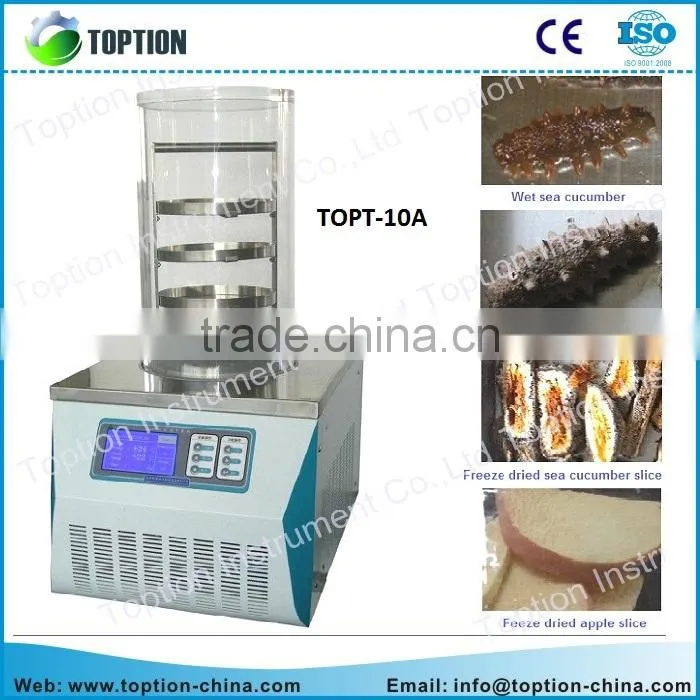 meat and dairy processing machine factory oultet laboratory vacuum freeze drying machine lyophilizer
