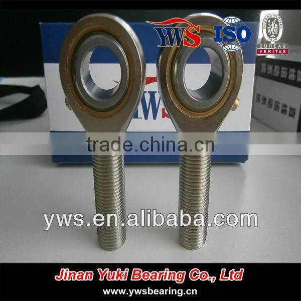 Inlaid liner Rod end bearings male thread steel POSB12 POSB14