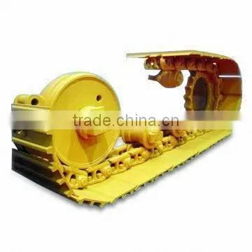 steel undercarriage for excavators and bulldozers/track frame for excavator