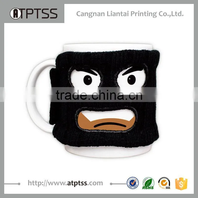 Removable balaclava ceramic cup