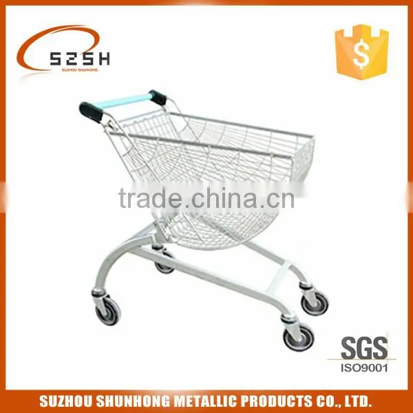 Fashionable style supermarket shopping cart,grocery shopping carts for sale