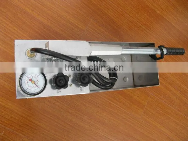 Strong plate 50 bar stainless hydraulic hand test pump RP-50-1