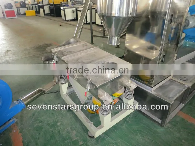 recycle plastic granules making machine price