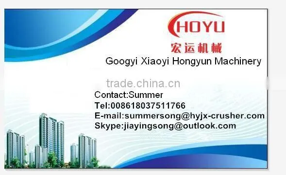 Reaction type broken stone icrusher machine finene impact crusher