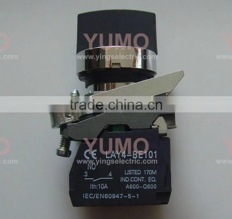 LAY4-BD53 3 position spring return push button switch