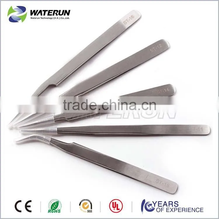 125mm Vetus ST-16 stainless steel point straight tweezers