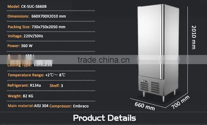 450L Hotel Kitchen Upright Commercial Freezer/Upright Freezers Commercial/Upright Ice Cream Freezer
