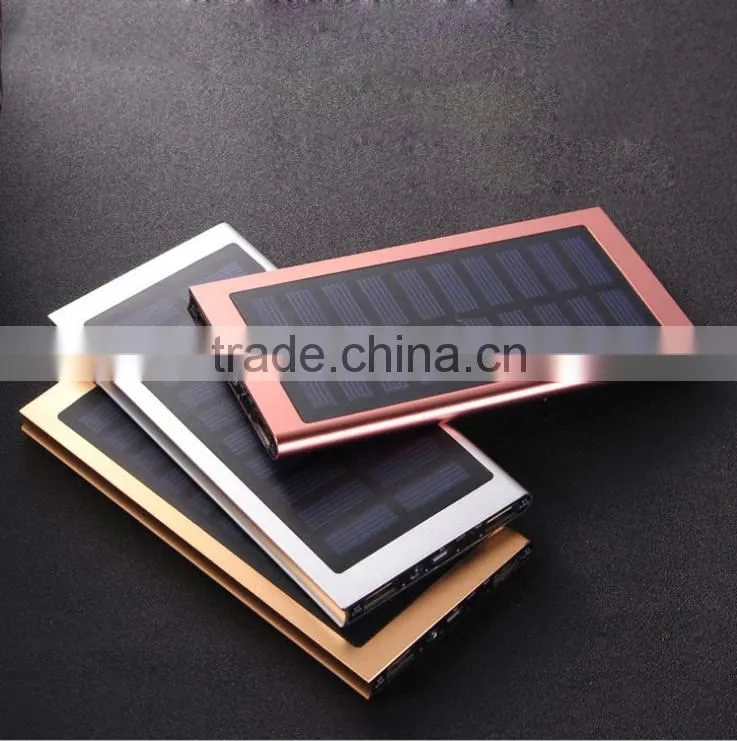20000 mah extrathin solar power bank 2000mah