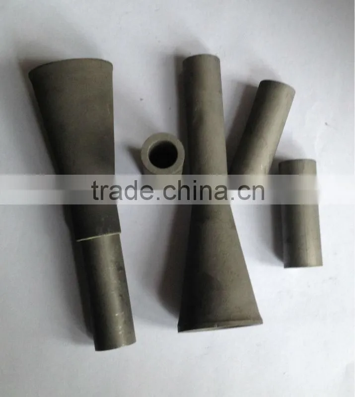 lightweight boron carbide sandblasting nozzle with high corossion resistant