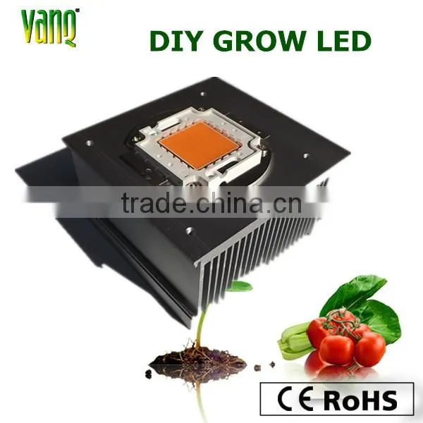 Aluminium cob led light heat sink cob grow light kit 100w cob led full spectrum