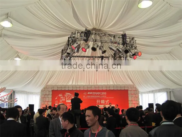 High quality octagonal white multi-sided tent