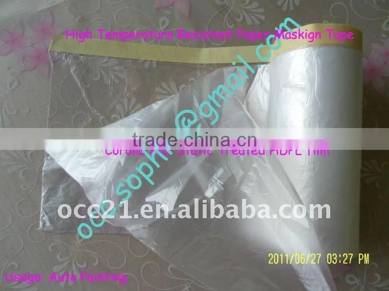 auto paint masker with dispenser