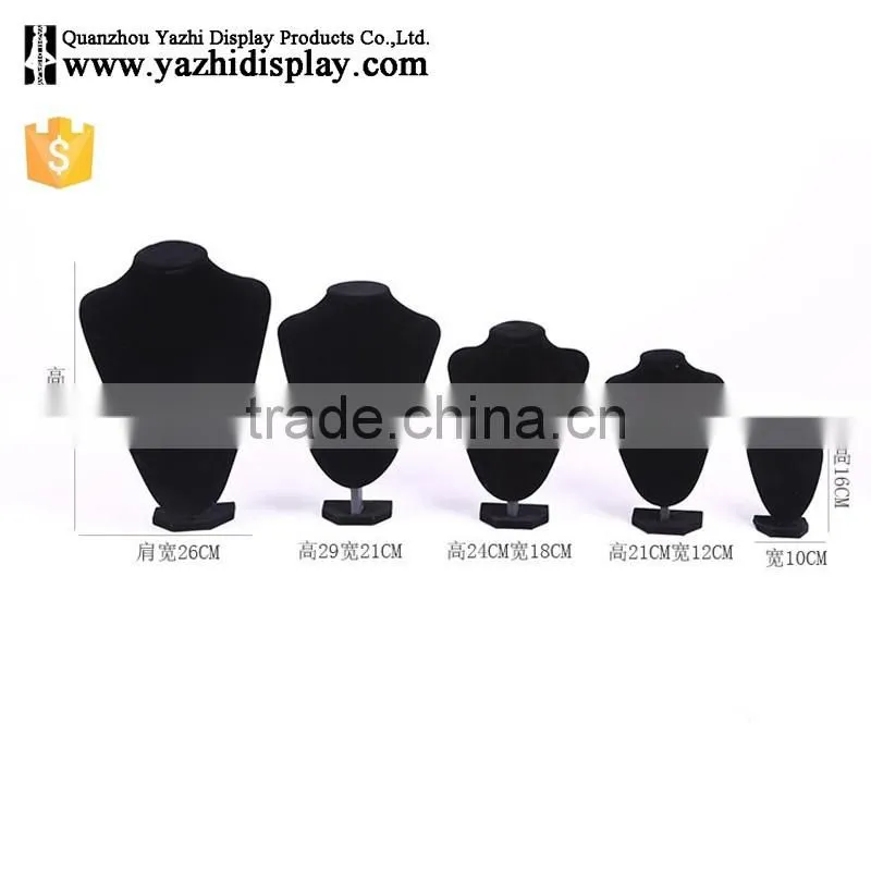 velvet jewelry stand mannequin necklace holder mannequin display