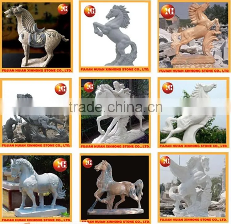 natural stone horse garden small statue with new design