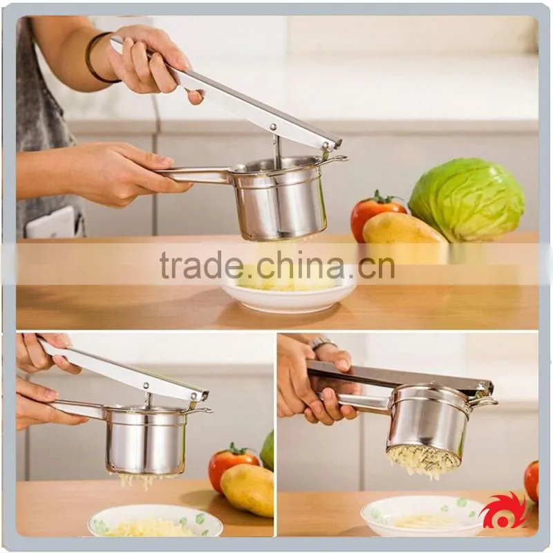 Easy to clean Kitchen Stainless Steel Lemon Fruit manual juicer