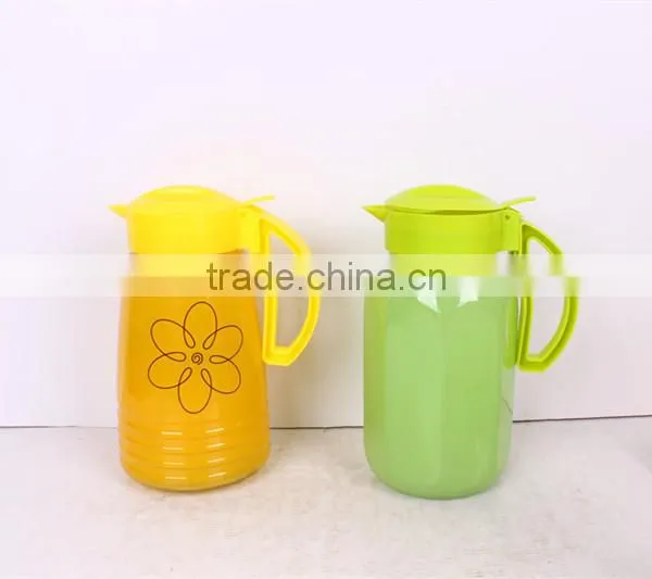 transparent glass water bottle with buckle
