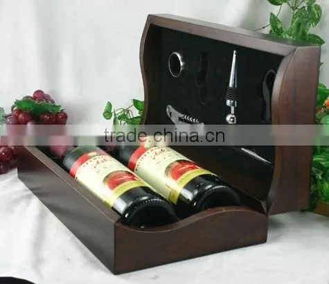 luxury wooden wine boxes wood package decorative wine box