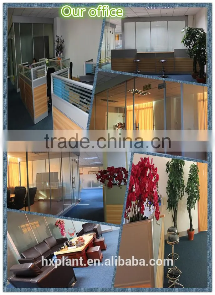 Hotel decoration plastic green plants