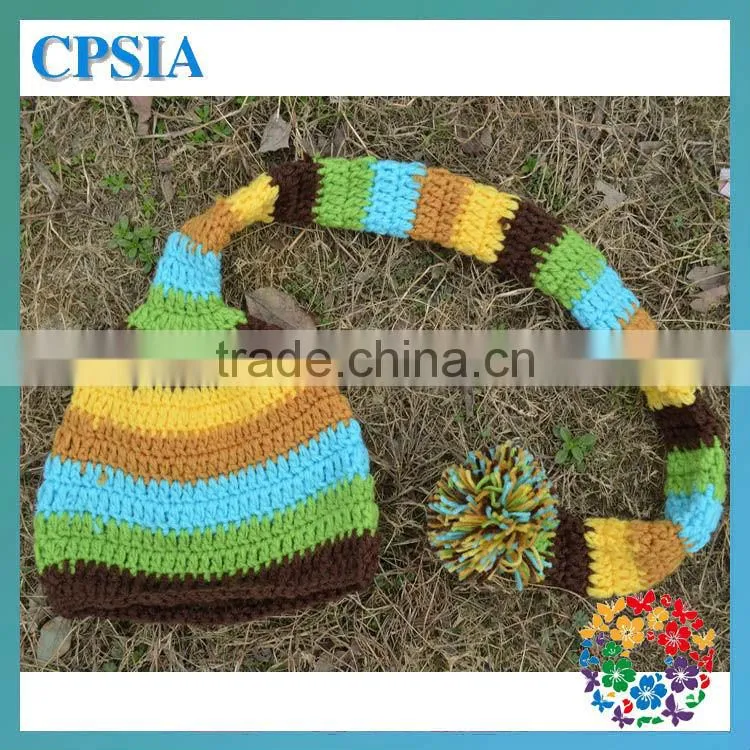 Crochet Hat Wholesale Jesters cap have 5 design Crochet Baby Cap