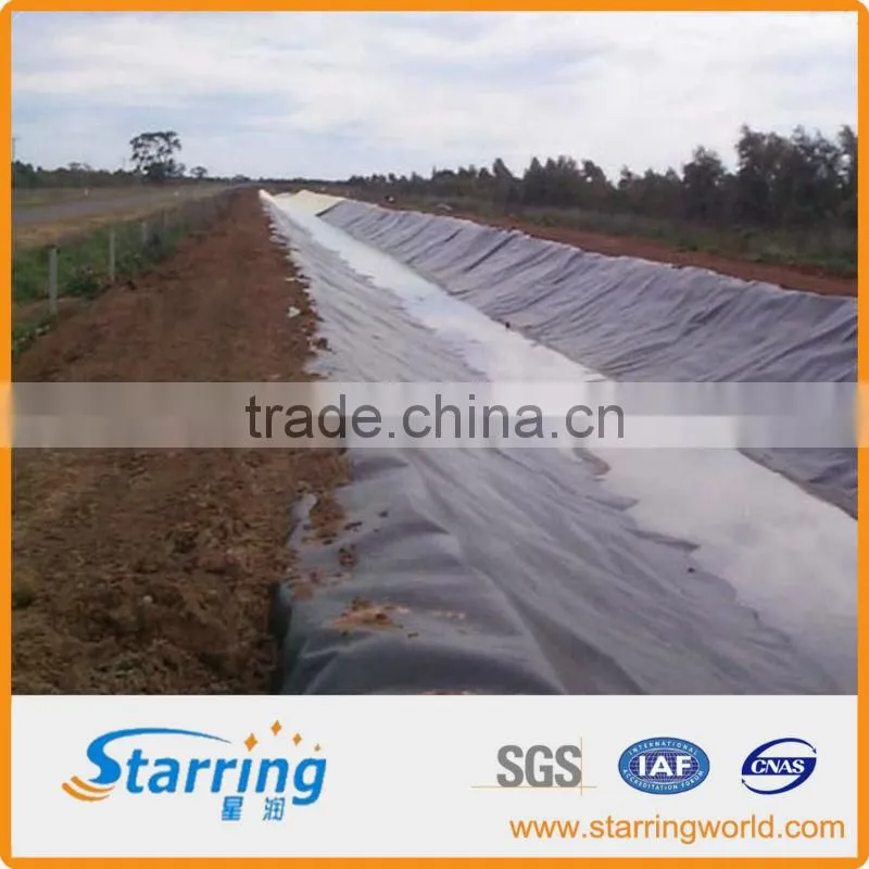HDPE Plastic Geomembrane for construction for Water Storage