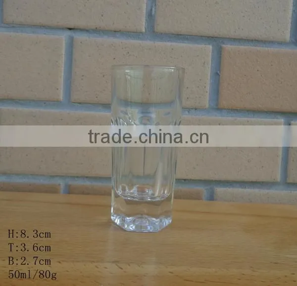 crystal shot glass cup