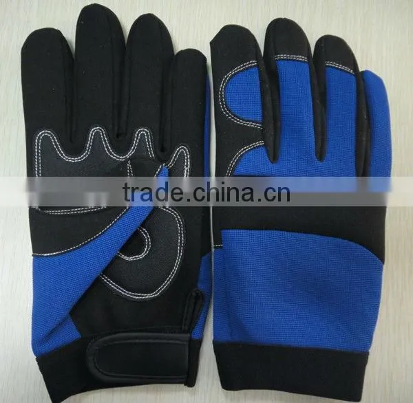 PU Leather Police Gloves for Winter