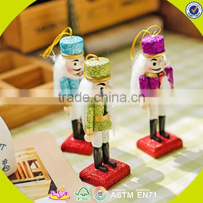 Wholesale fancy toddler wooden crafts nutcracker, professional wooden crafts nutcracker ,best gift crafts nutcracker W02A014