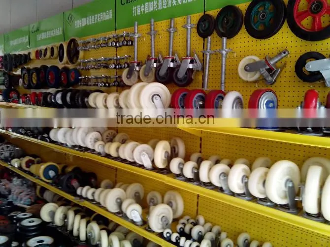 High Quality PP material 6 heavy duty pu caster wheel